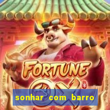 sonhar com barro jogo do bicho